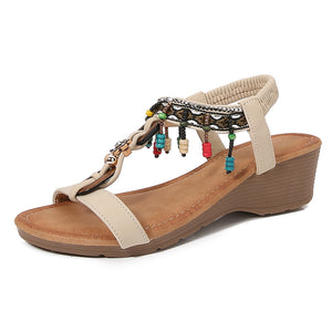 Rhinestone Sandals Korean Style Platform Wedge Women's Shoes Rhinestone Sandals Korean Style Platform Wedge Women's Shoes