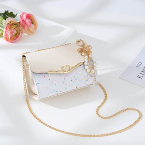 Messenger Bag Ladies Western Style Shoulder Bag Small Fragrance Chain Handbag Messenger Bag Ladies Western Style Shoulder Bag Small Fragrance Chain Handbag