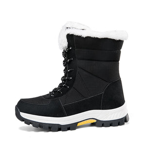Cotton-padded Shoes Waterproof Non-slip Outdoor Mid-calf Cold-proof Snow Boots Cotton-padded Shoes Waterproof Non-slip Outdoor Mid-calf Cold-proof Snow Boots