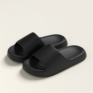 Solid Thick-soled Home Slippers Summer Non-slip Floor Bathroom Slipper For Women Men's House Shoes Solid Thick-soled Home Slippers Summer Non-slip Floor Bathroom Slipper For Women Men's House Shoes