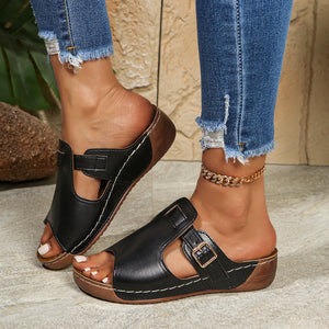 Summer Women's European And American Roman Women's Magic Stick Shoes Slippers Summer Women's European And American Roman Women's Magic Stick Shoes Slippers