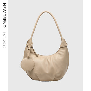 Portable Underarm Bag Leisure Soft Leather Versatile Shoulder Dumpling Bag Portable Underarm Bag Leisure Soft Leather Versatile Shoulder Dumpling Bag