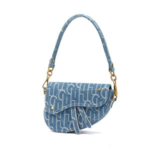 Women's Vintage Denim Saddle Bag Women's Vintage Denim Saddle Bag