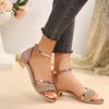 Women's Sandals In Plus Size With Exposed Toes