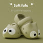 Women's Poop-like Closed Toe Cute Hole Shoes Non-stinky Feet Non-slip