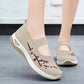 Fashion Embroidery Women's Breathable Casual Shoes