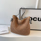 Summer Large Capacity Straw Women's Seaside Vacation Commuter Shoulder Bag