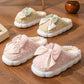 Women's Cozy Bow Fur Slippers