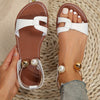 Summer Beach Open Toe Women's Casual Flat Shoes