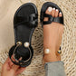 Summer Beach Open Toe Women's Casual Flat Shoes