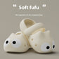 Women's Poop-like Closed Toe Cute Hole Shoes Non-stinky Feet Non-slip