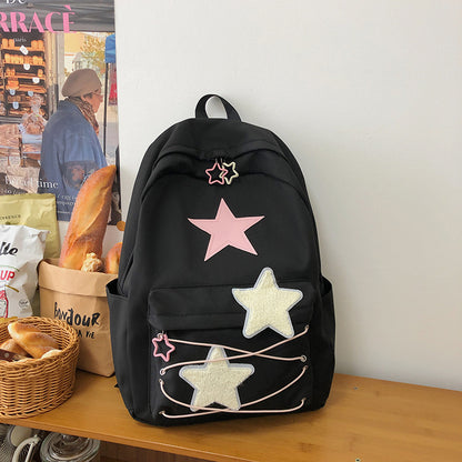 Sweet Girl Backpack XINGX Strap College Style Large Capacity Leisure