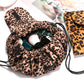 Animal Printing Large Capacity Drawstring Lazy Cosmetic Storage Bag