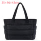 Women's Cotton Handbag Large Zipper Travel Essential