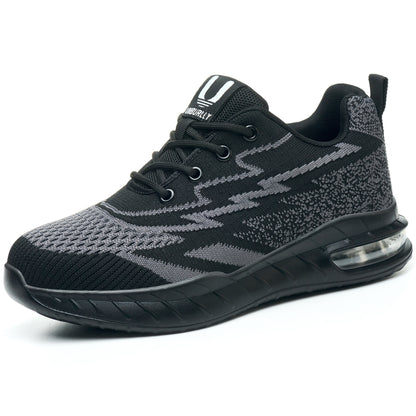 Women's Work Shoes With Steel Toe Anti Smashing