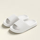 Solid Thick-soled Home Slippers Summer Non-slip Floor Bathroom Slipper For Women Men's House Shoes