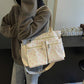 Retro Large Capacity Printed Tote Women's All-match Fashion Shoulder Bag