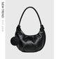 Portable Underarm Bag Leisure Soft Leather Versatile Shoulder Dumpling Bag