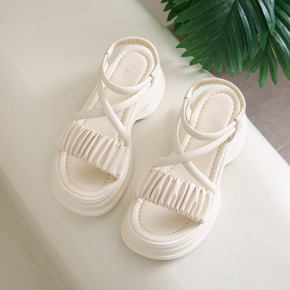 Platform Platform Summer Open Toed Roman Beach Shoes