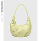 Portable Underarm Bag Leisure Soft Leather Versatile Shoulder Dumpling Bag