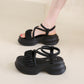Platform Platform Summer Open Toed Roman Beach Shoes