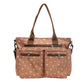 Retro Large Capacity Printed Tote Women's All-match Fashion Shoulder Bag