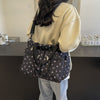 Retro Large Capacity Printed Tote Women's All-match Fashion Shoulder Bag
