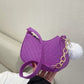 Casual Women's New Retro Solid Color Shoulder Messenger Bag