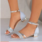 Women's Sandals In Plus Size With Exposed Toes
