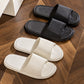 Unisex Summer Indoor Slippers – Non-Slip Rhombus Striped Bathroom Shoes