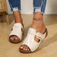 Summer Women's European And American Roman Women's Magic Stick Shoes Slippers