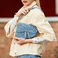 Women's Vintage Denim Saddle Bag