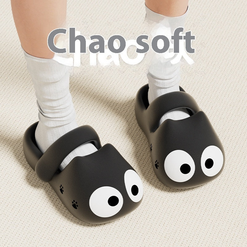 Women's Poop-like Closed Toe Cute Hole Shoes Non-stinky Feet Non-slip
