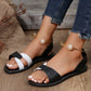 Summer Beach Open Toe Women's Casual Flat Shoes