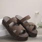 Platform Slippers Women's Cross Sandals