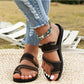 Summer New European And American Breathable Mesh Peep-toe Slippers