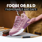 Women's Work Shoes With Steel Toe Anti Smashing