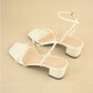 Women's Stiletto Chunky Heel Sandals