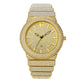 Luxury Diamond-Embedded Quartz Watch – Elegance Meets Precision!